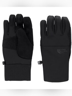 The North Face Men’s Apex Etip Black Gloves - Size S